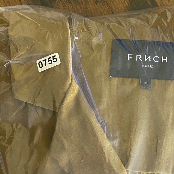 FRNCH Women's Collared‎ Long Sleeve Button Down Maxi Dress Size M - Picture 14 of 14